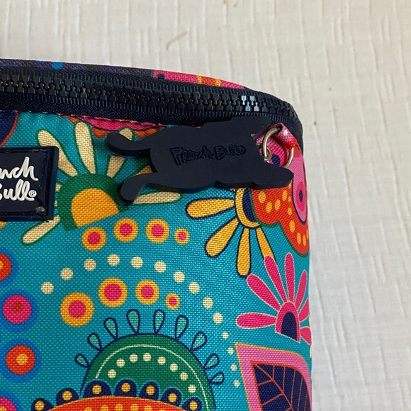 FRENCH BULL  Colorful Floral Cosmetic Bag - Picture 9 of 11